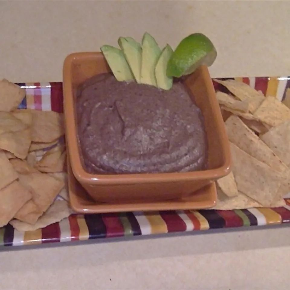 Black Bean Hummus with Avocado