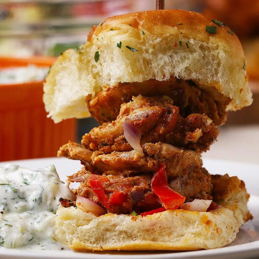 Chicken Gyro Sliders