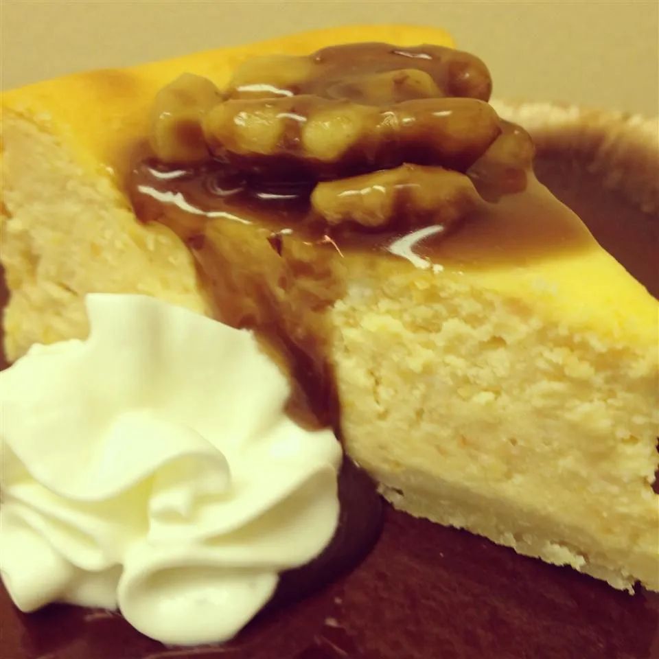 Zesty Sweet Potato Cheesecake