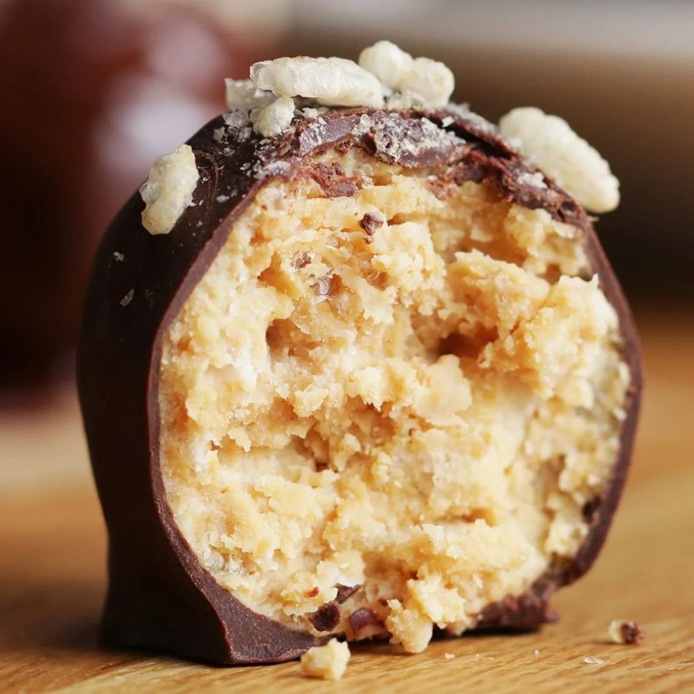 No-Bake Crispy Chocolate Peanut Butter Balls