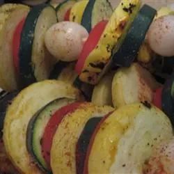 Grilled Vegetable Kabobs