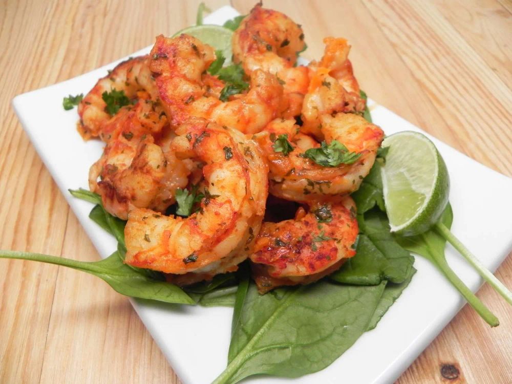 Pan-Fried Shrimp