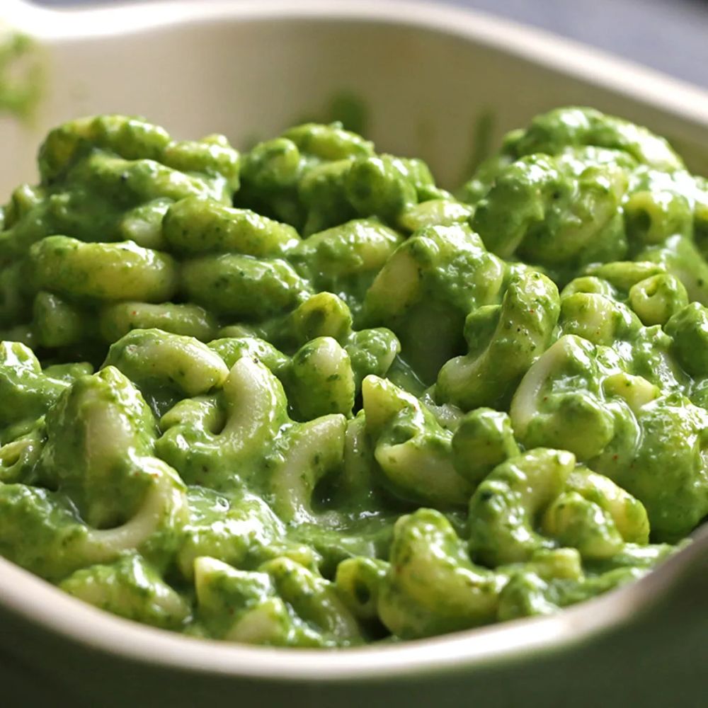 Green Mac ‘n’ Cheese