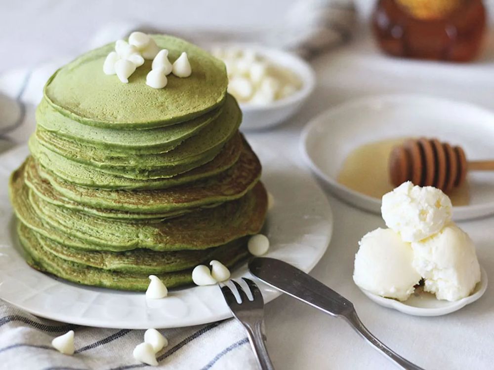 Matcha Pancakes