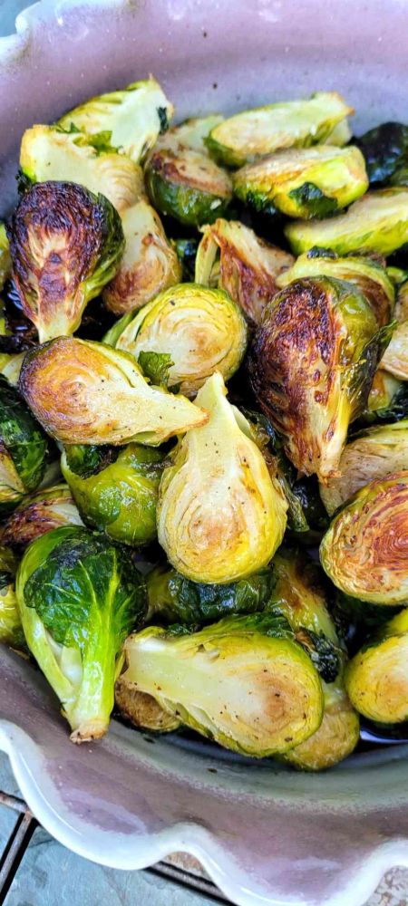 Asian Roasted Brussels Sprouts