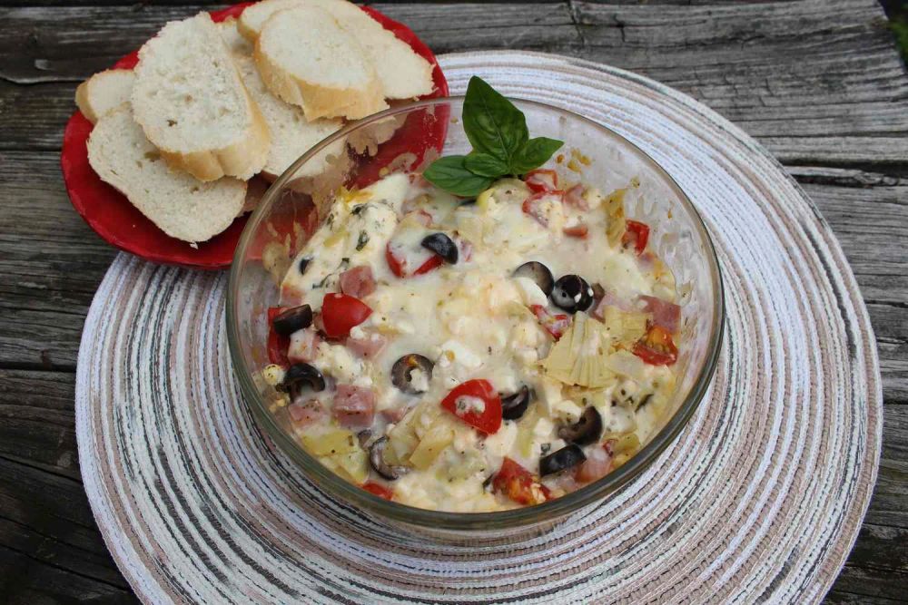 Instant Pot® Mediterranean Pizza Dip