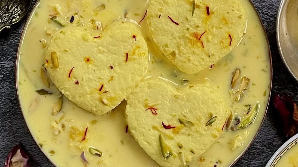 Saffron Rasmalai