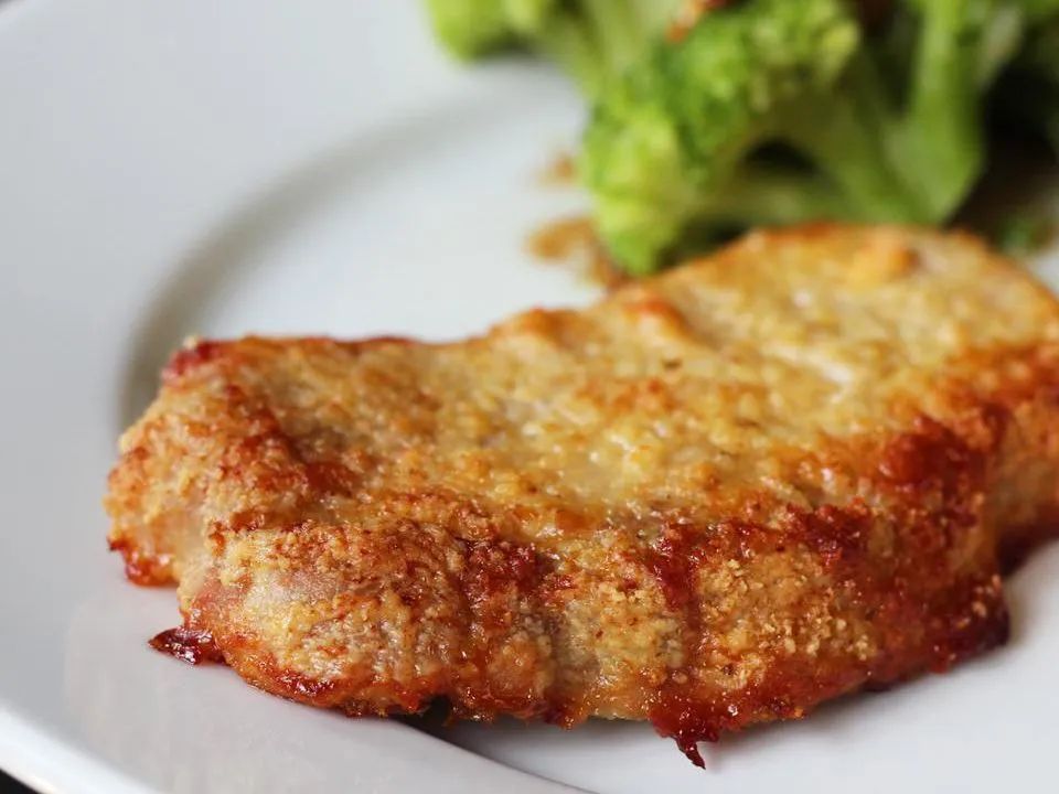 Parmesan Crusted Pork Chops