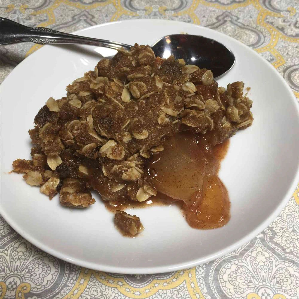 Vegan Apple Brown Betty