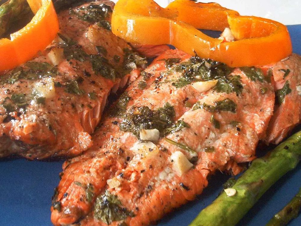 Marinated Wild Salmon