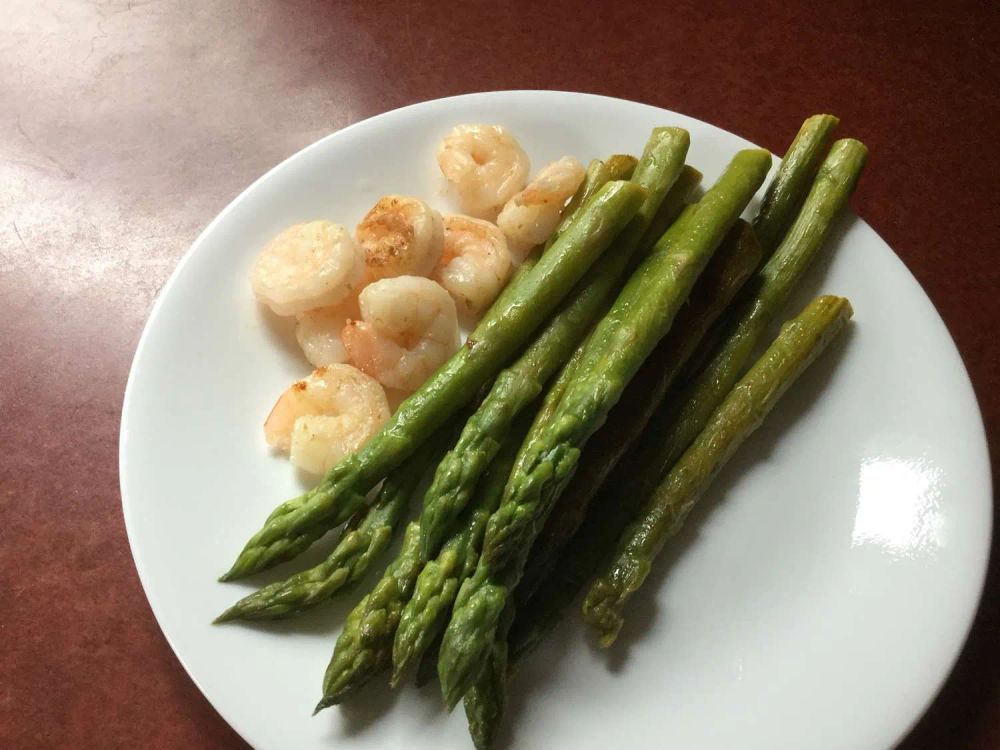 Pan-Fried Minty Asparagus