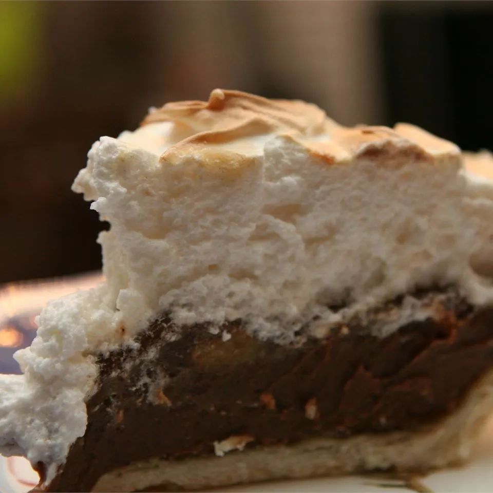 Fudgy Chocolate Cream Pie