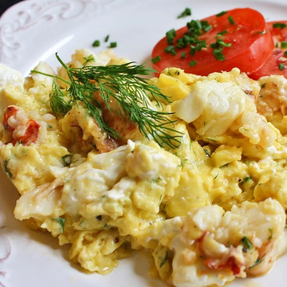 Lobster Scrambled Eggs