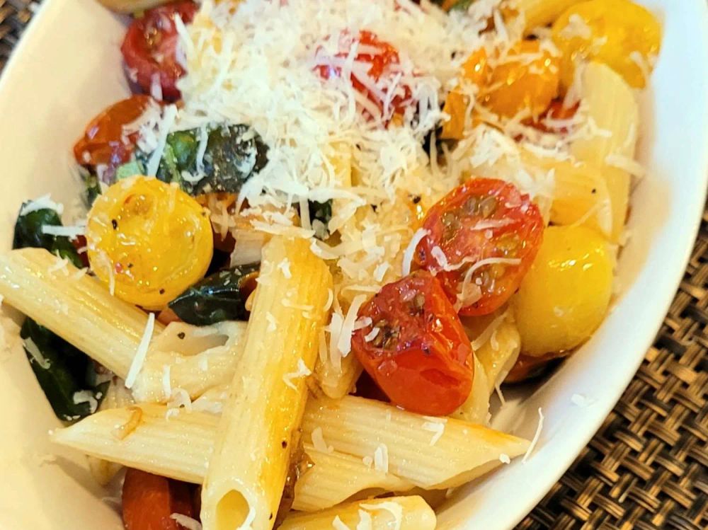 Roasted Cherry Tomato Pasta