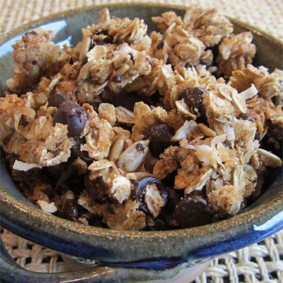 Crunchy Peanut Butter, Chocolate, Coconut Granola