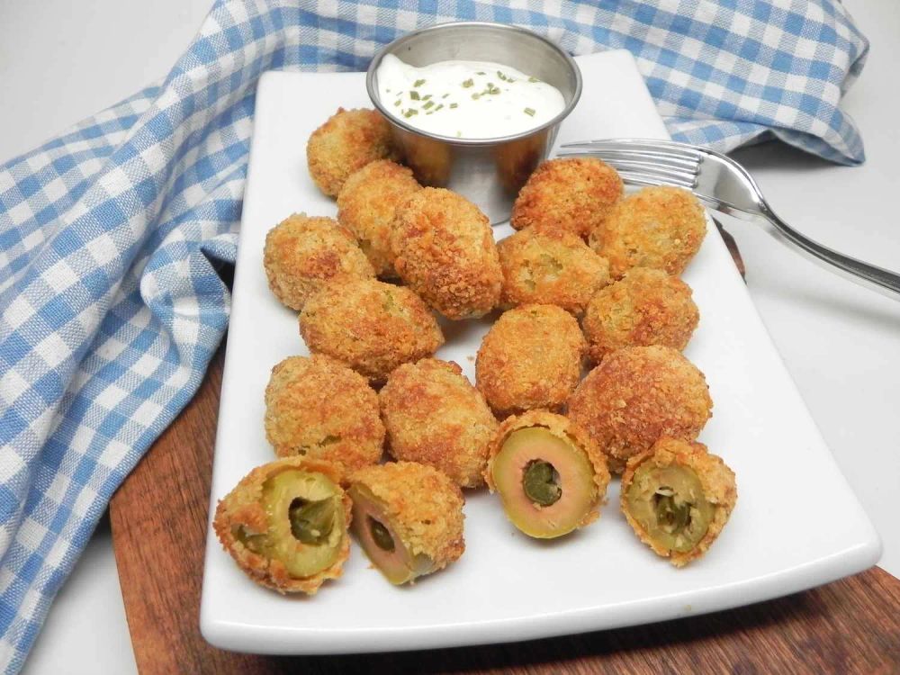 Air-Fried Olives