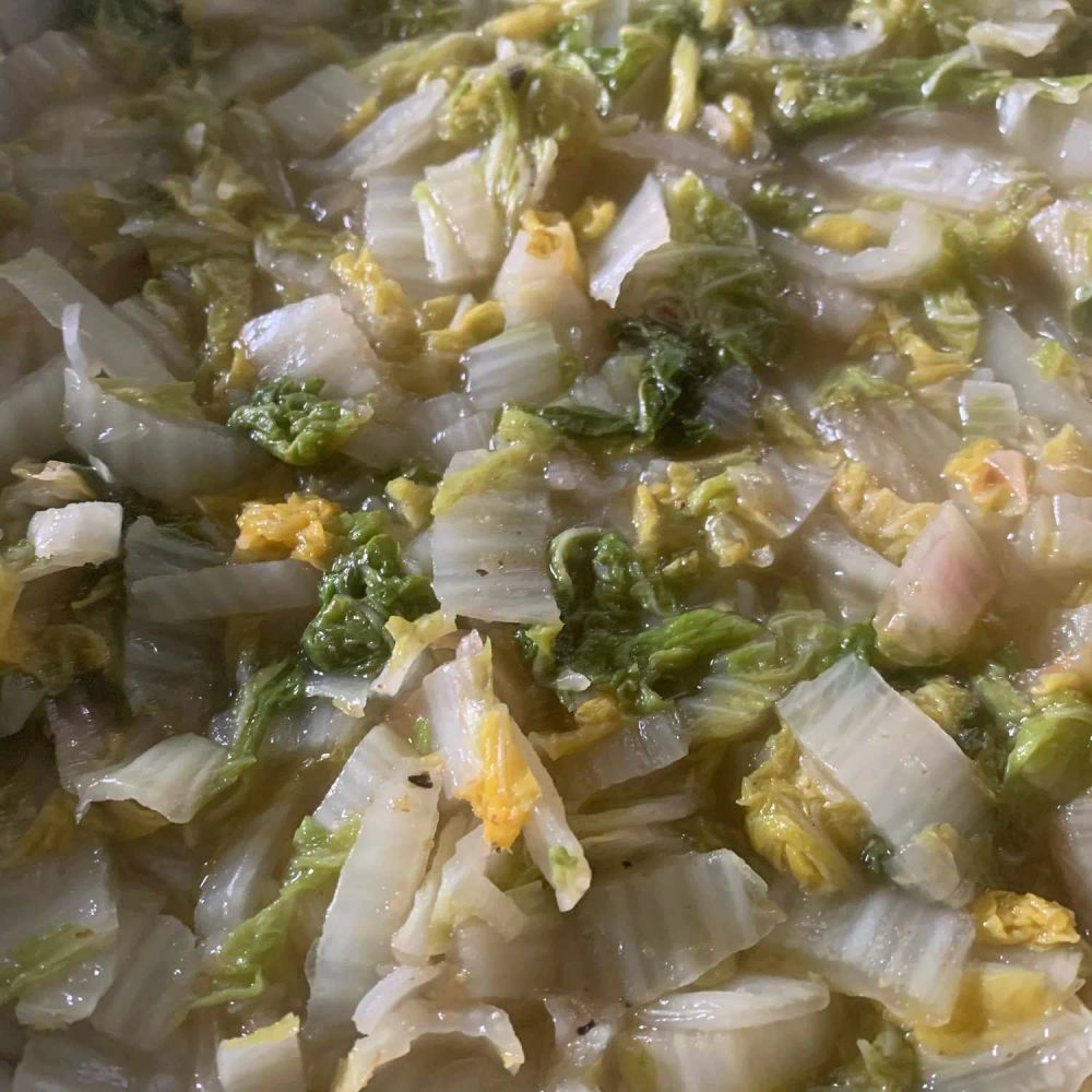 Sauteed Napa Cabbage