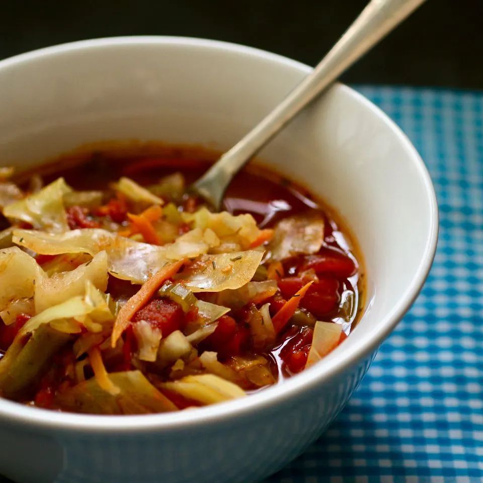 Instant Pot Vegetarian Cabbage Soup