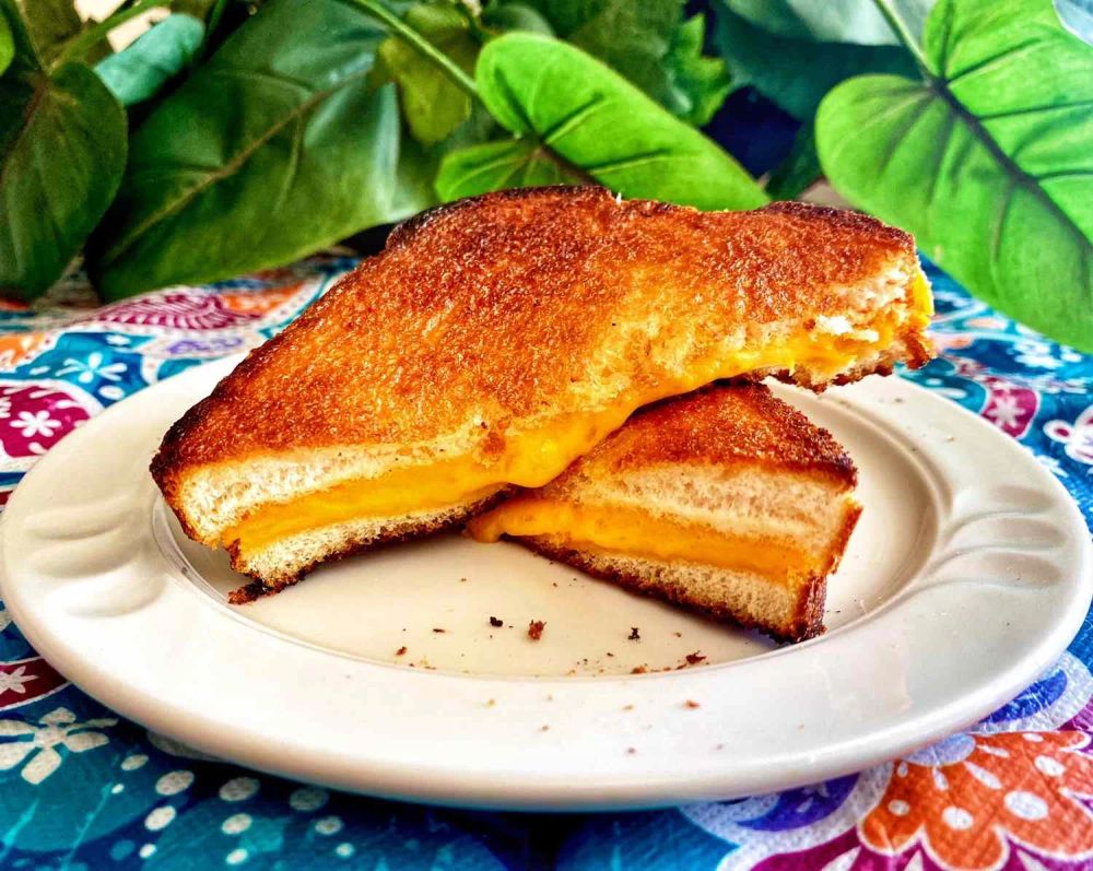 Air Fryer Grilled Cheese