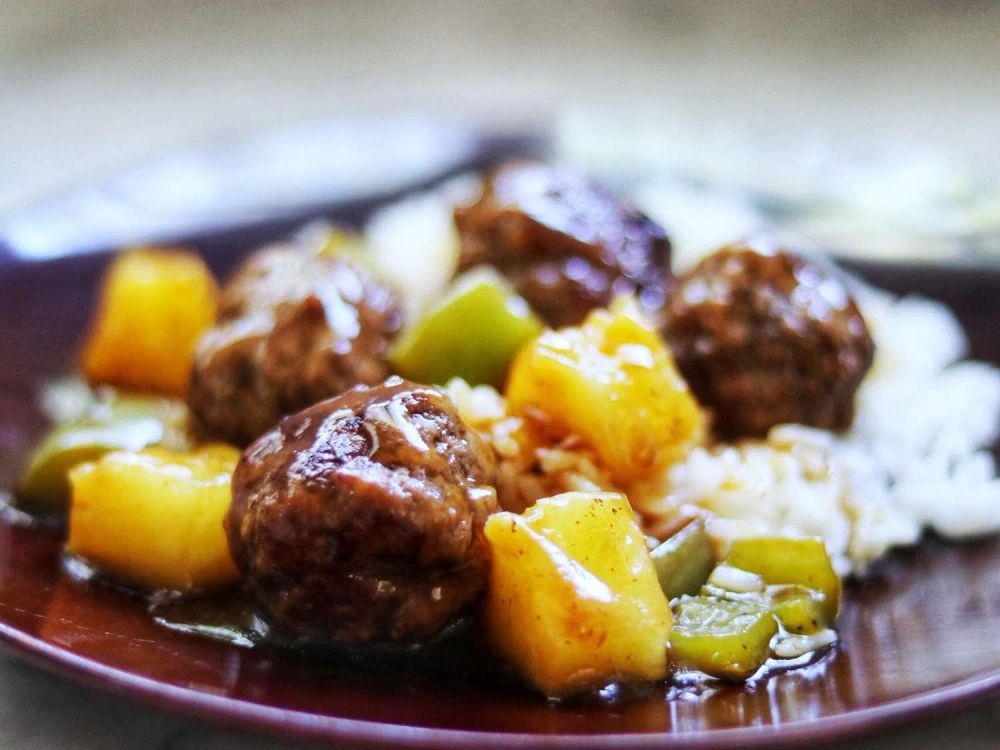 Hawaiian Meatballs