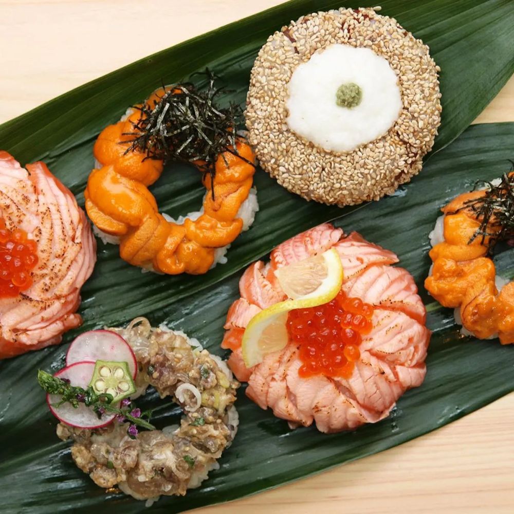 Sushi Donuts 4 Ways