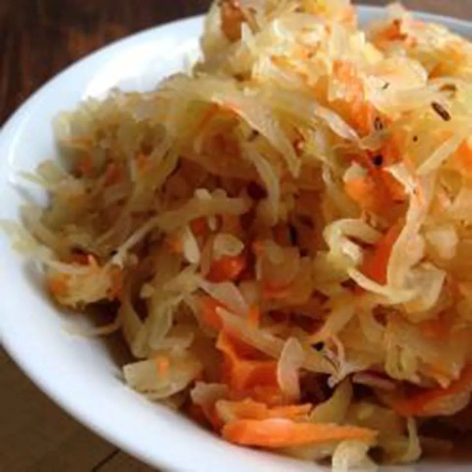 Polish Sauerkraut and Carrot Salad