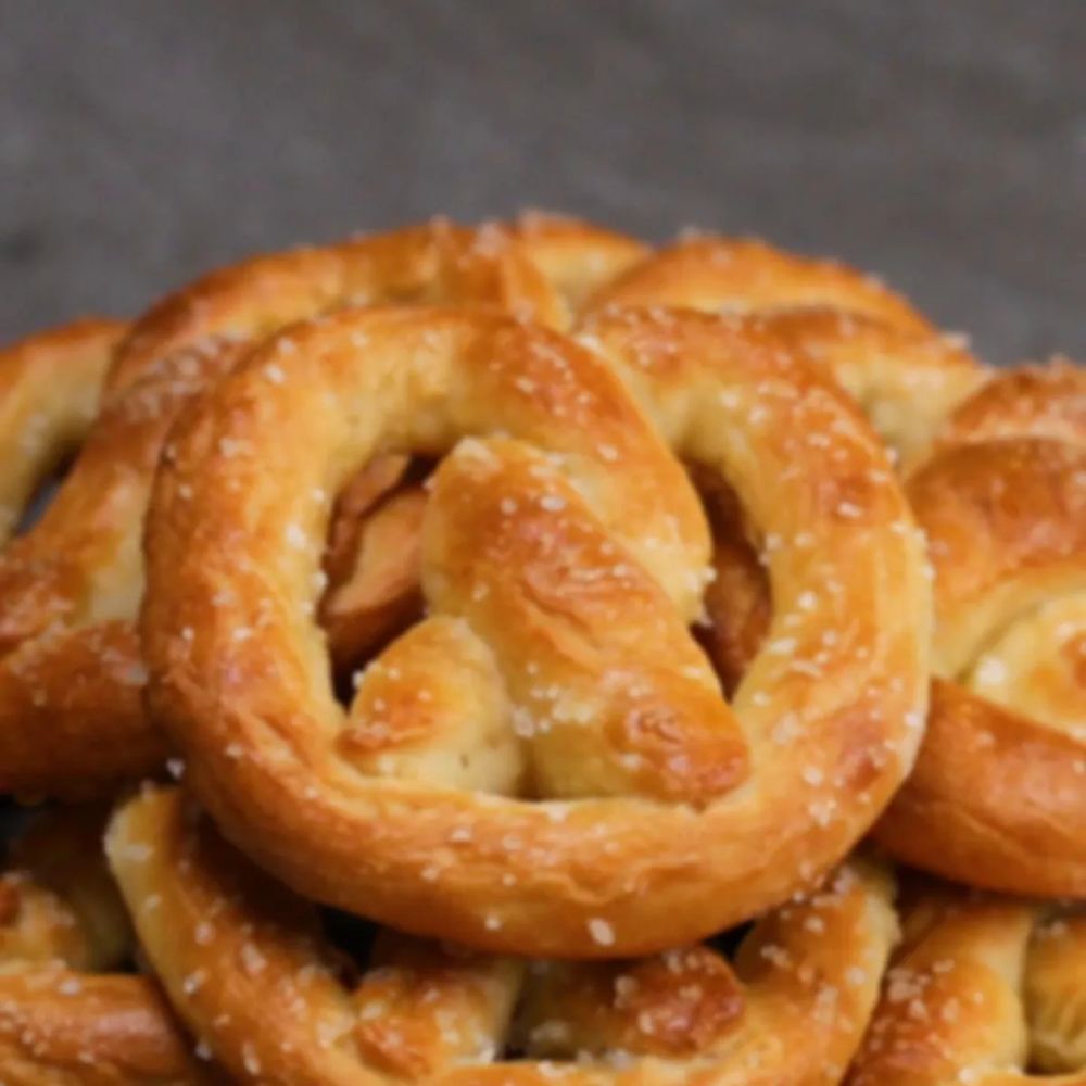 2-Ingredient Dough Pretzels