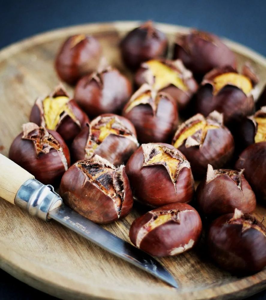 Air Fryer Roasted Chestnuts