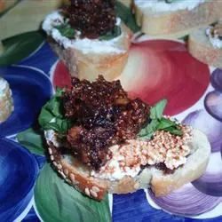 Fig and Ricotta Crostini