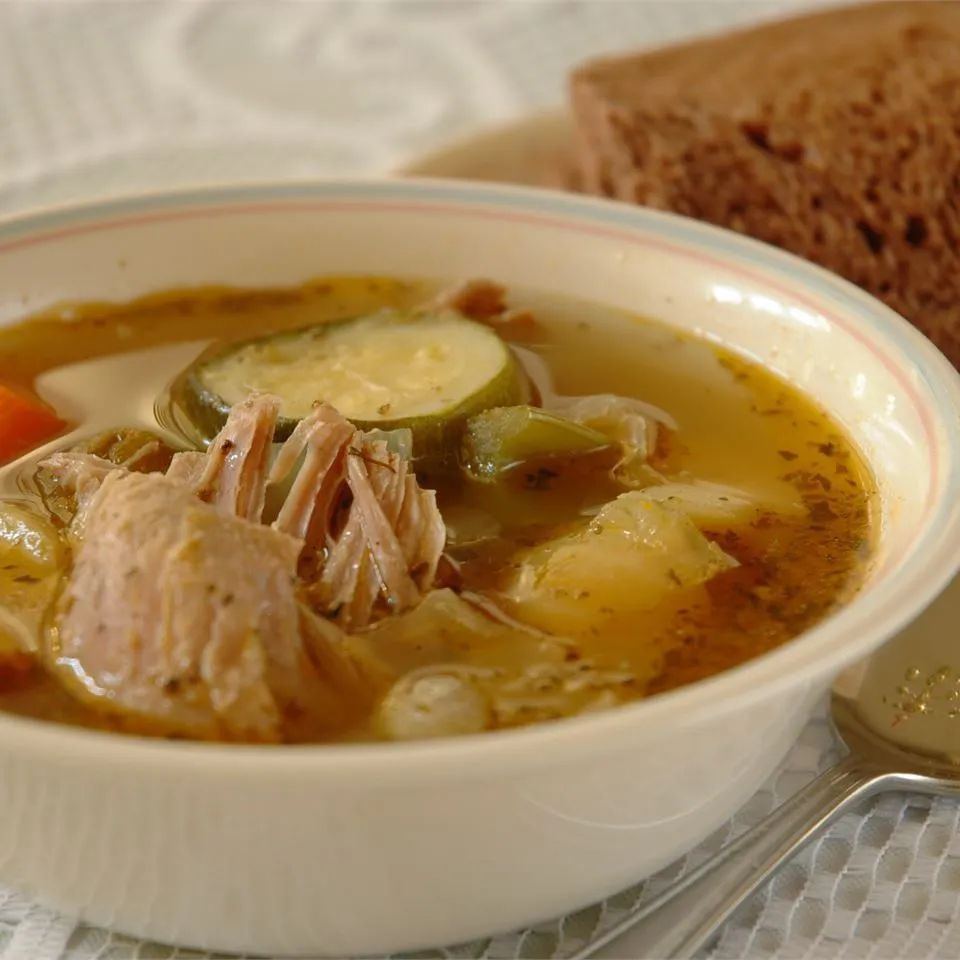 White Wine Chicken Soup