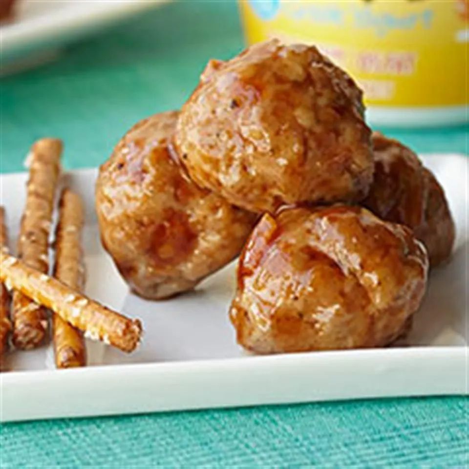 Barbecue Turkey Meatballs