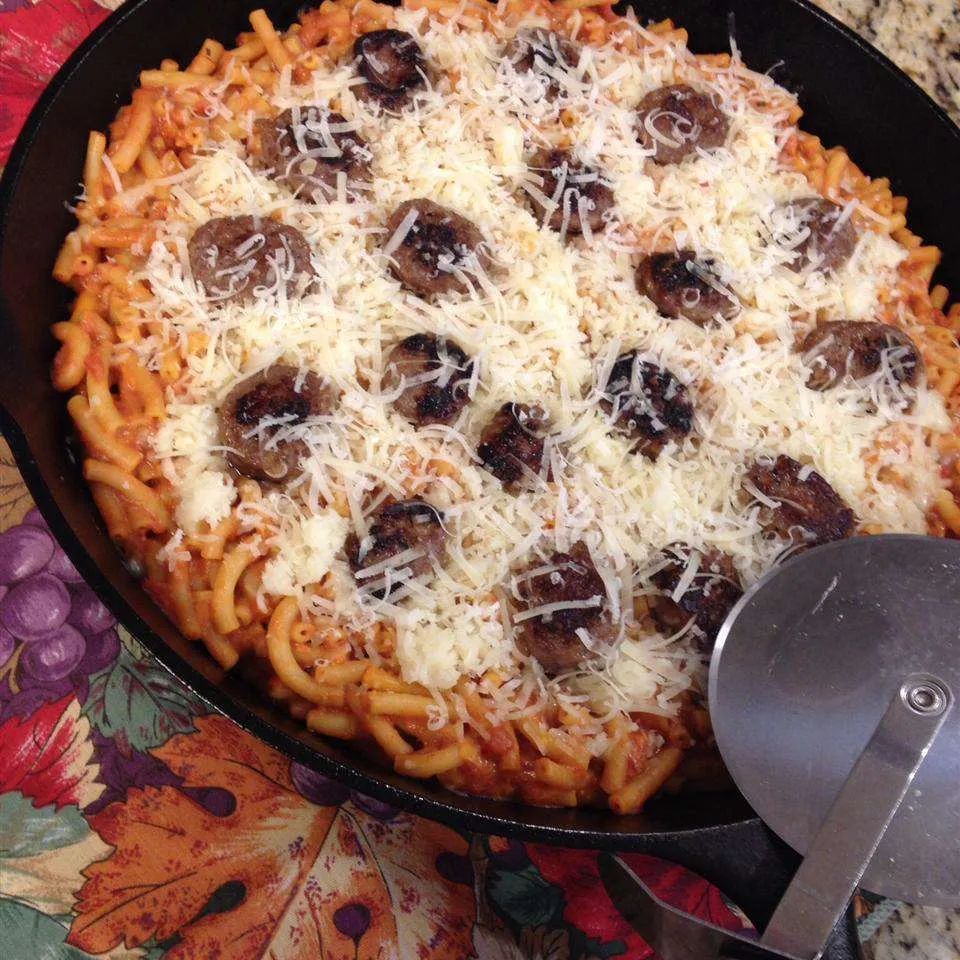 Pizza Casserole with Pasta