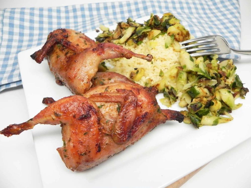 Easy Grilled Quail