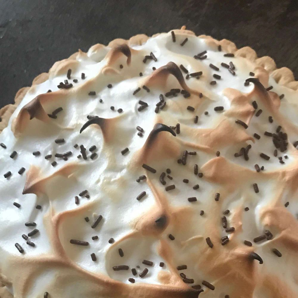 Mom's Chocolate Meringue Pie