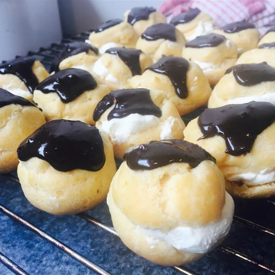 Miniature Chocolate Eclairs