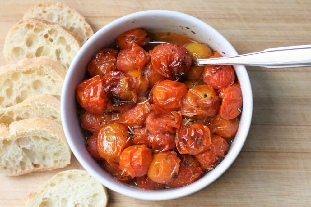 Air Fryer Roasted Cherry Tomatoes