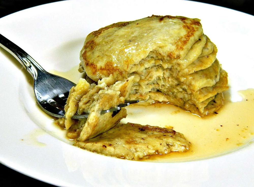 Two-Ingredient Banana Pancakes