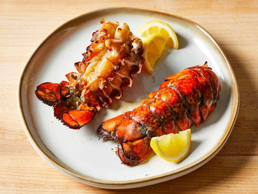 Grilled Rock Lobster Tails