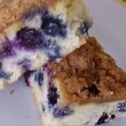 Sugar Free Blueberry Coffee Cake