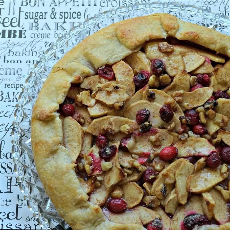 Rustic Fall Fruit Tart