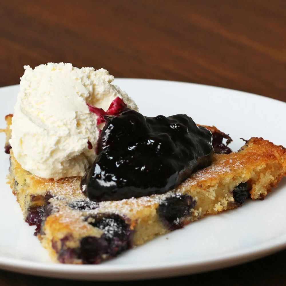 Blueberry Oven Pancake