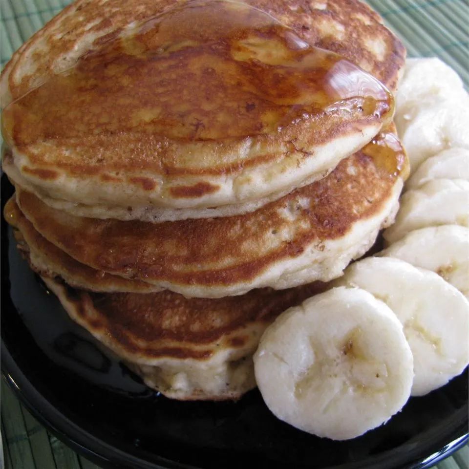 Peanut Butter Banana Pancakes