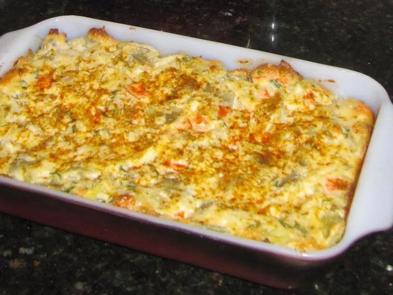 Parmesan Artichoke Casserole