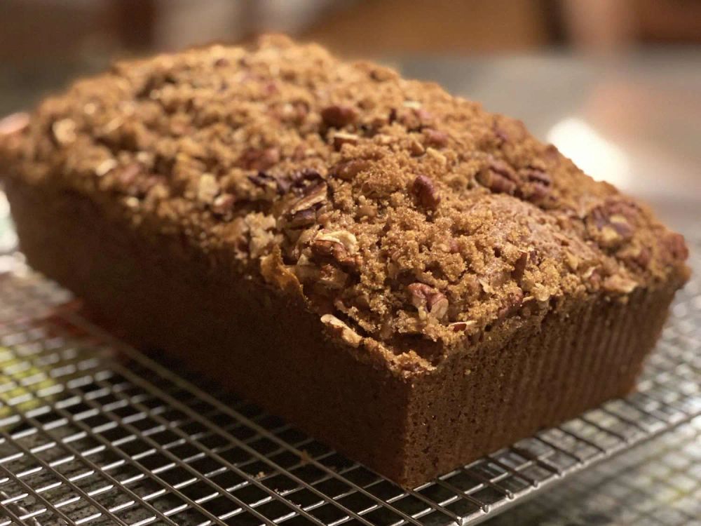 Spiced Applesauce Bread