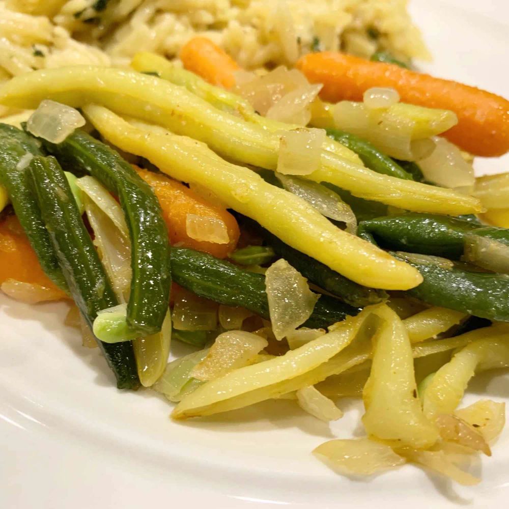 Green Bean and Mushroom Medley