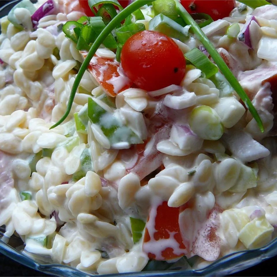 Orzo Ham Salad