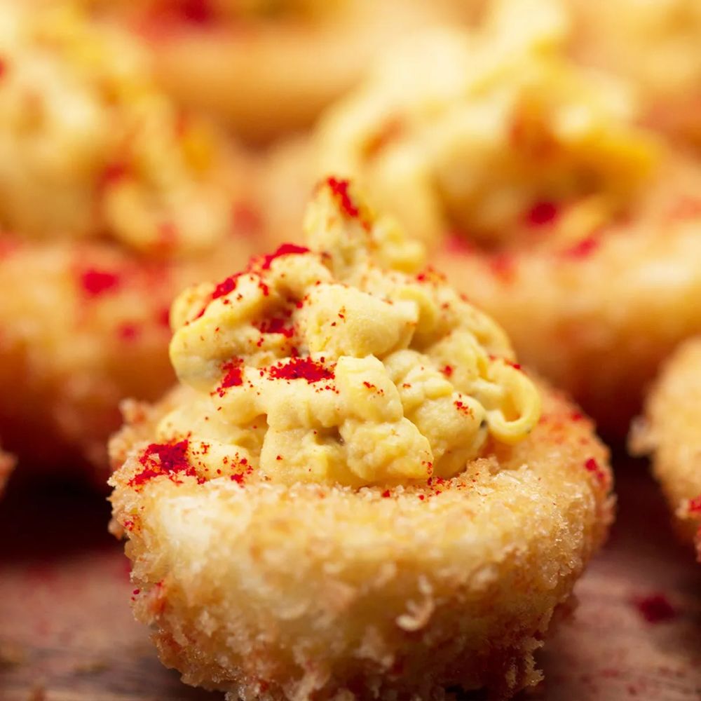 Deep-Fried Deviled Eggs