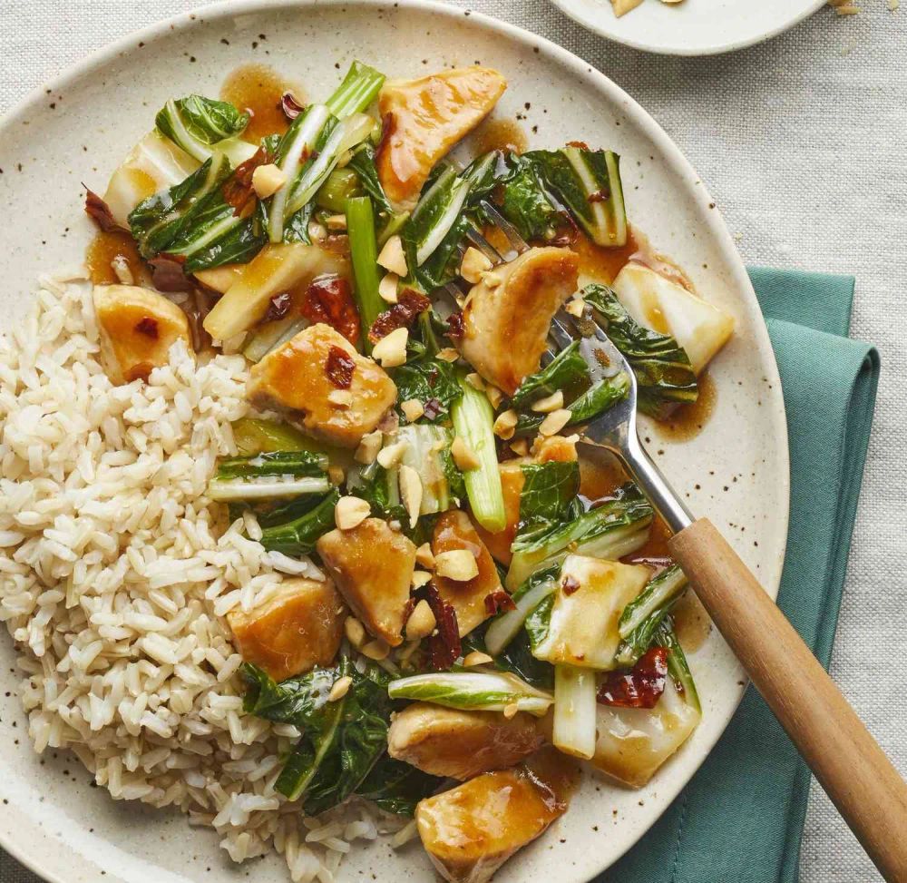 Healthier Kung Pao Chicken