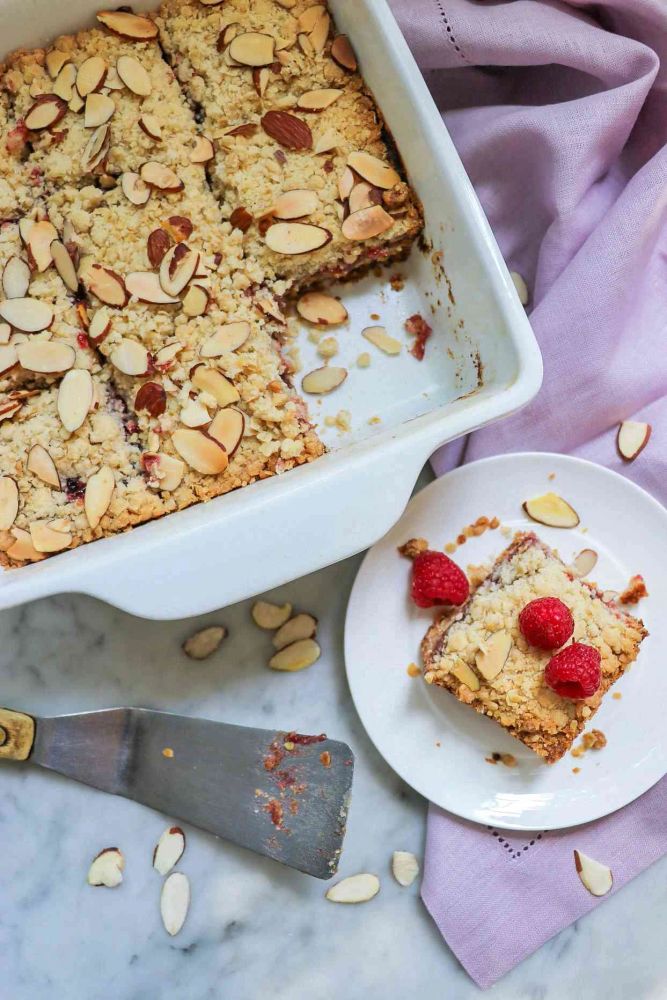 Raspberry Squares for Junior Chefs