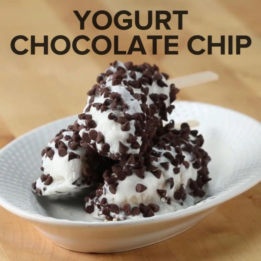 Yogurt Chocolate Chip Frozen Banana